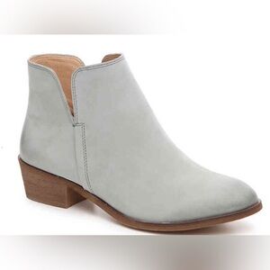 Splendid Fine Leather Suede Hamptyn Boots Sky Blue Grey Sz 9